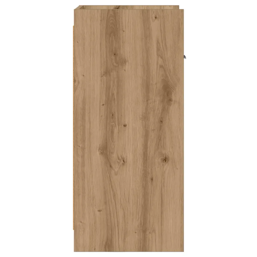 Buffet Chêne artisanal 40 x 36 x 80 cm Bois d'ingénierie - 5