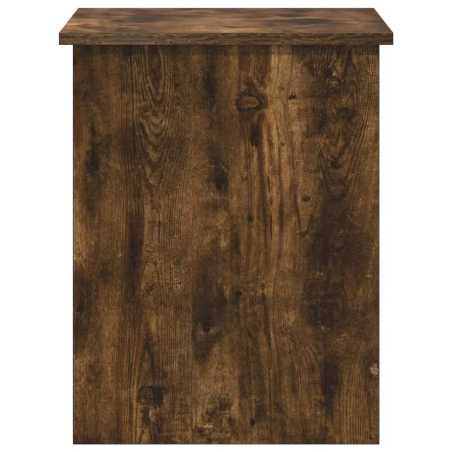 Coffre de rangement avec stockage Chêne fumé 60 x 40 x 50 cm - 7