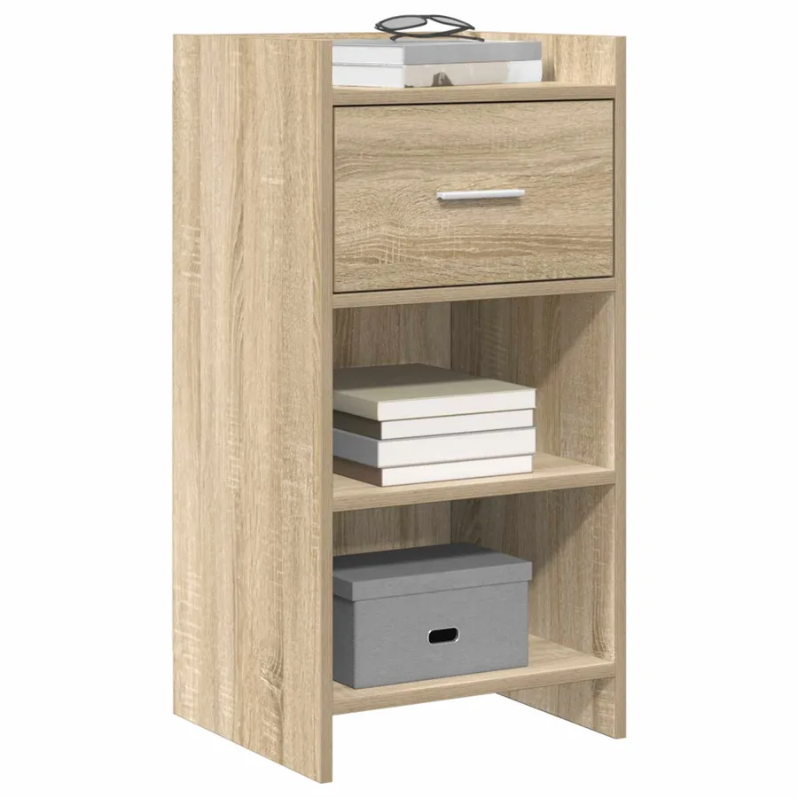 Buffet Chêne Sonoma 40 x 36 x 80 cm Bois d'ingénierie - 3