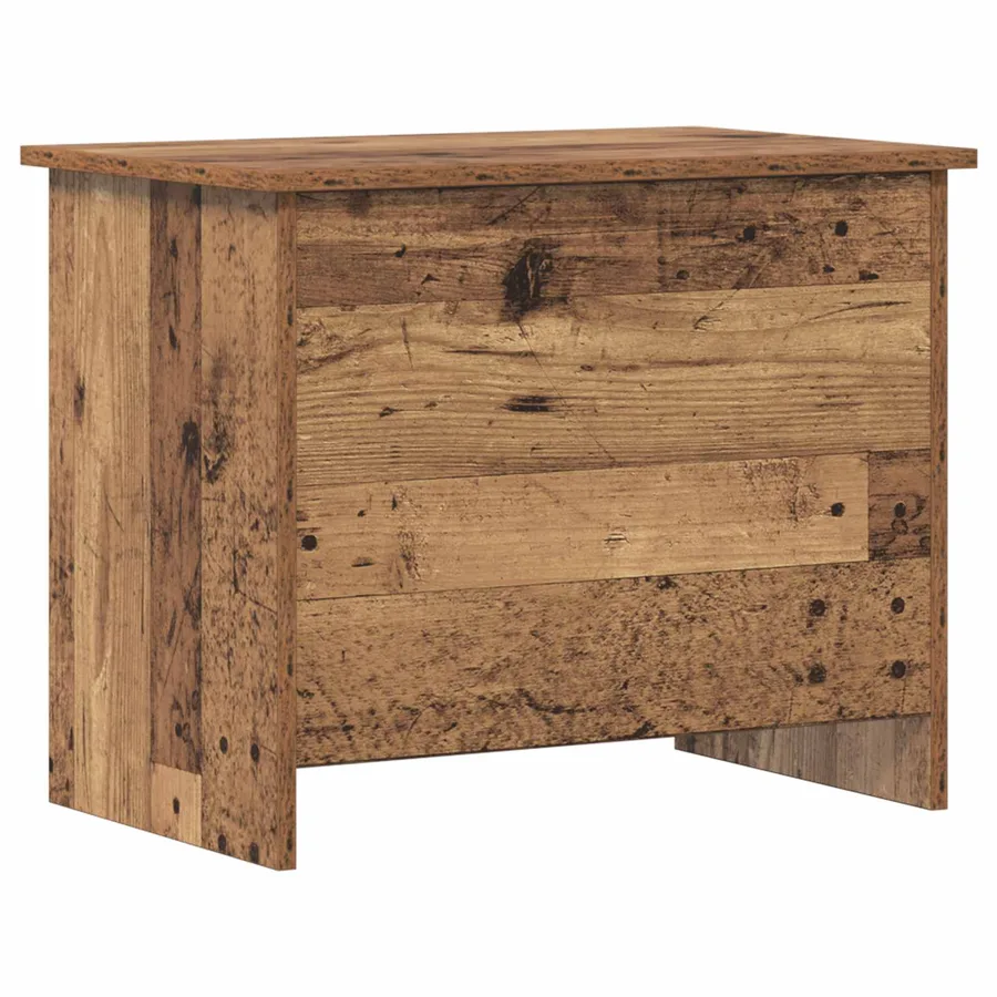 Coffre de rangement avec stockage Bois ancien 60 x 40 x 50 cm - 2