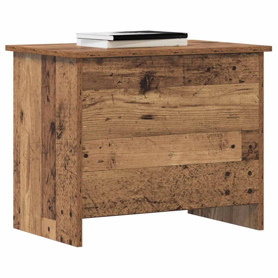 Coffre de rangement avec stockage Bois ancien 60 x 40 x 50 cm - 3