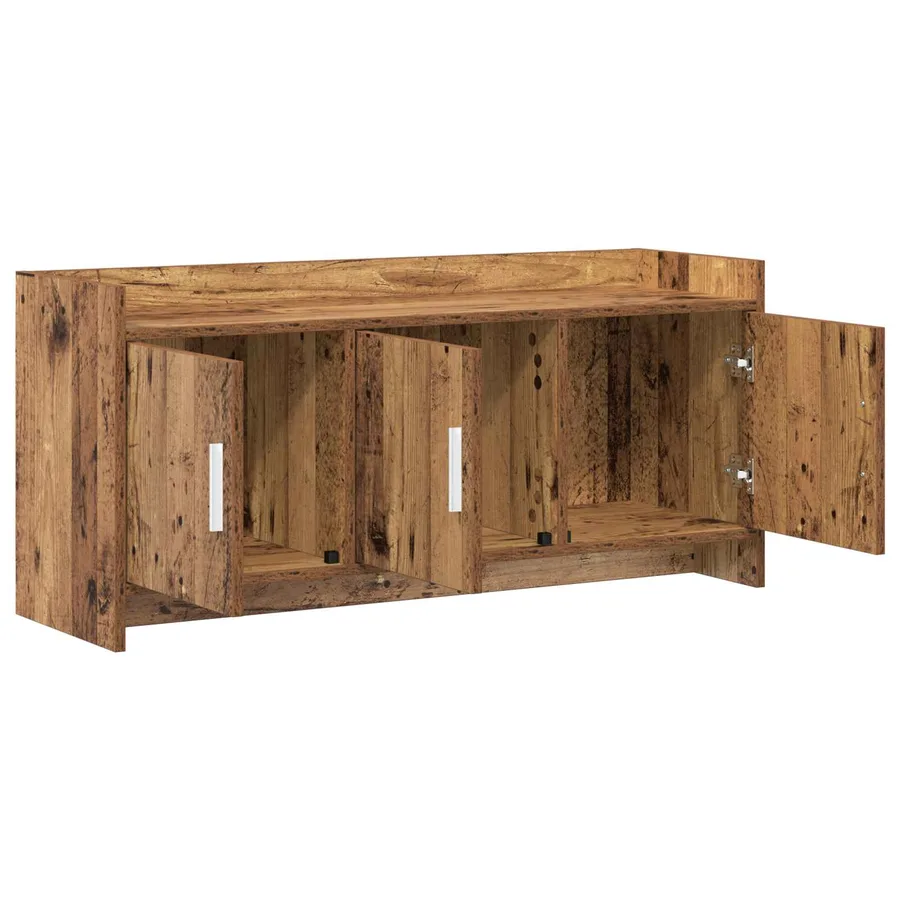 Meuble TV 102 x 33 x 47 cm Bois ancien Bois d'ingénierie - 4