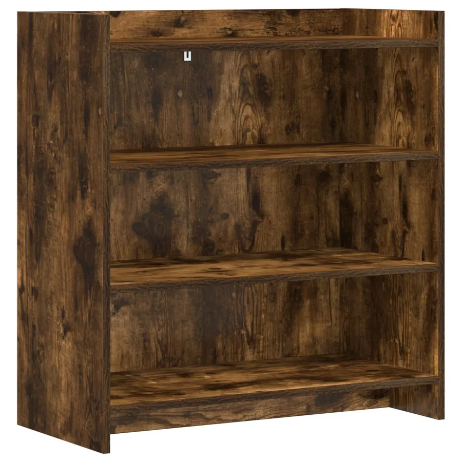 Buffet Chêne fumé 75 x 36 x 80 cm Bois d'ingénierie - 2