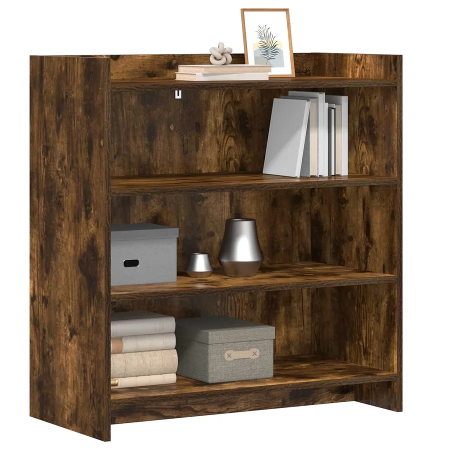 Buffet Chêne fumé 75 x 36 x 80 cm Bois d'ingénierie - 3