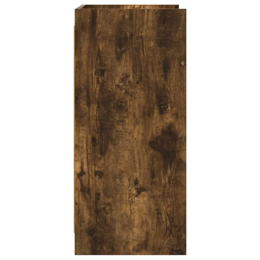 Buffet Chêne fumé 75 x 36 x 80 cm Bois d'ingénierie - 5