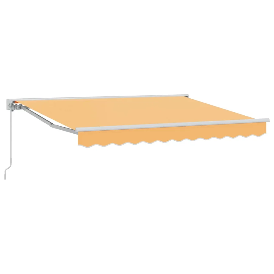 Auvent rétractable Sable 2,5 x 2 m Polyester et Aluminium - 2