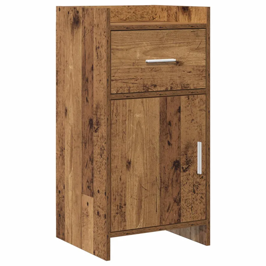 Buffet Bois ancien 40 x 36 x 80 cm Bois d'ingénierie - 2