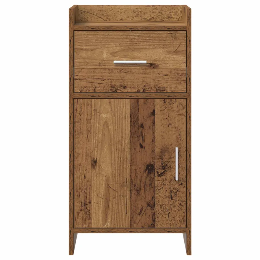 Buffet Bois ancien 40 x 36 x 80 cm Bois d'ingénierie - 5