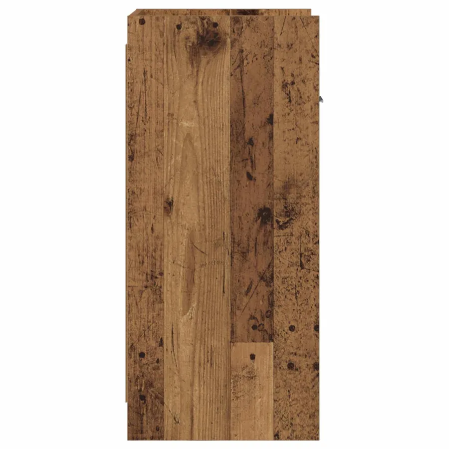 Buffet Bois ancien 40 x 36 x 80 cm Bois d'ingénierie - 6