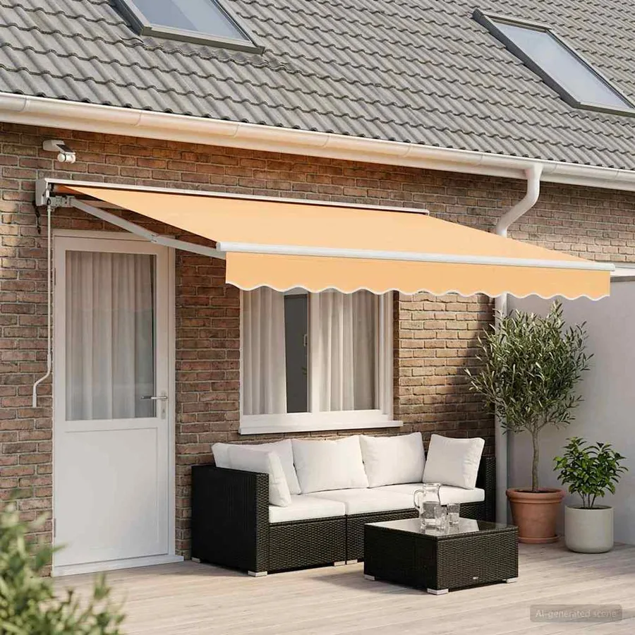 Auvent rétractable électrique Sable 5 x 3 m - 3
