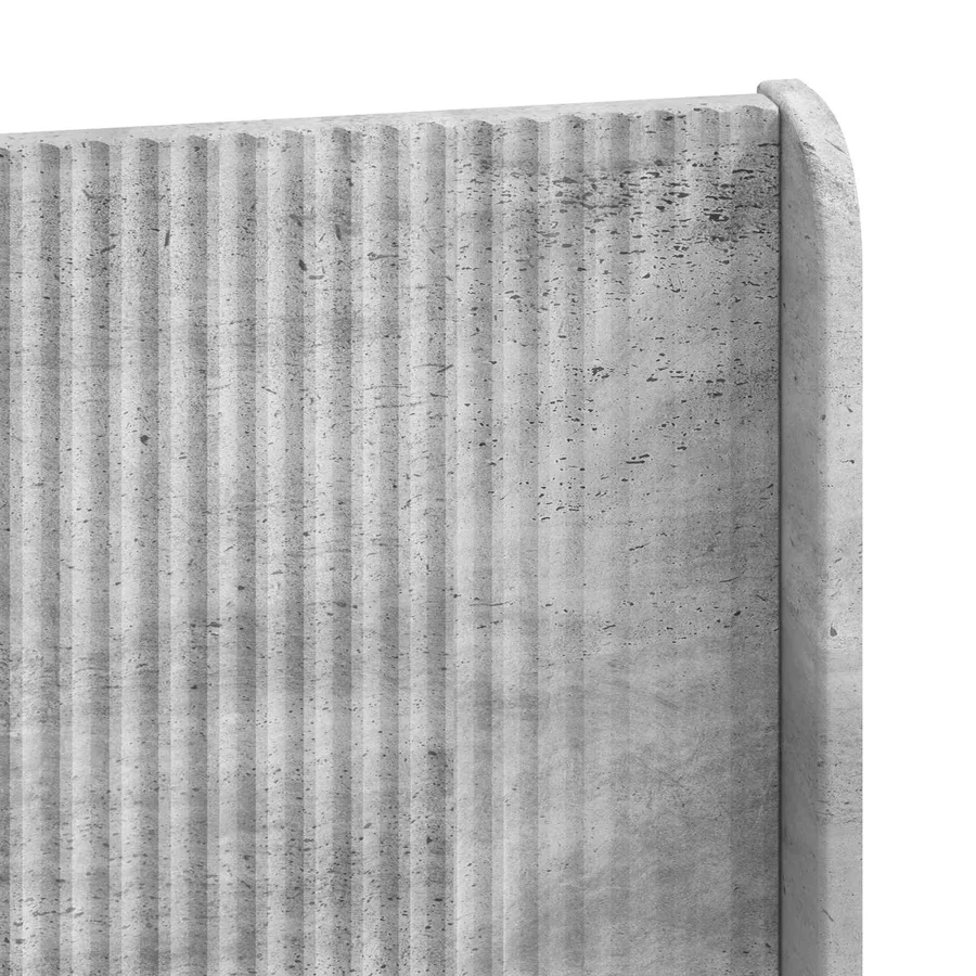 Tête de lit Gris béton PB - 7