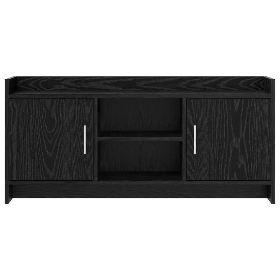 Meuble TV 102 x 33 x 47 cm Chêne noir Bois d'ingénierie - 5