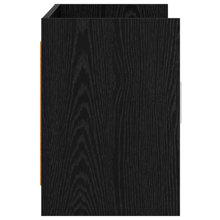 Meuble TV 102 x 33 x 47 cm Chêne noir Bois d'ingénierie - 6