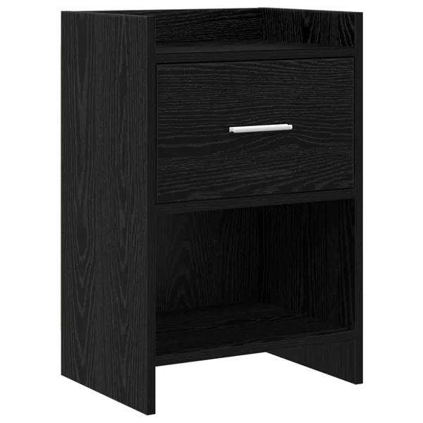 Tables de chevet Chêne noir 40 x 30 x 60 cm Bois d'ingénierie