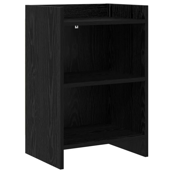 Tables de chevet Chêne noir 40 x 30 x 60 cm Bois d'ingénierie