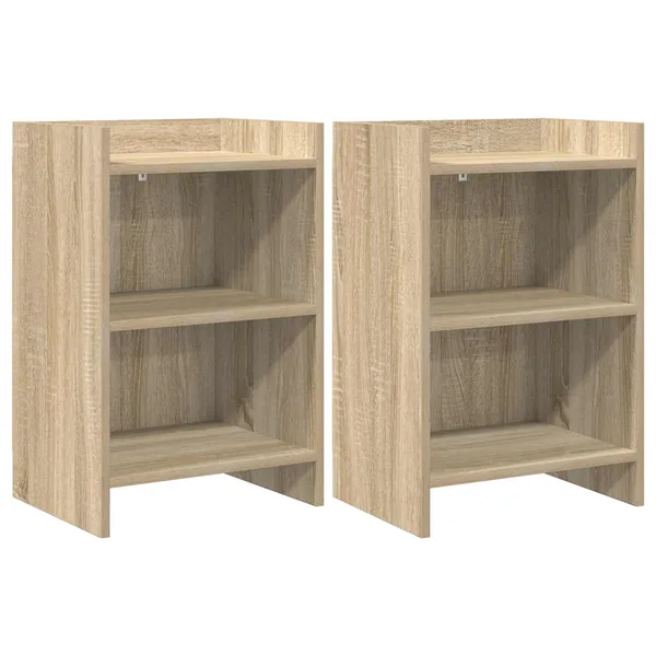 Tables de chevet 2 pcs Chêne Sonoma 40 x 30 x 60 cm