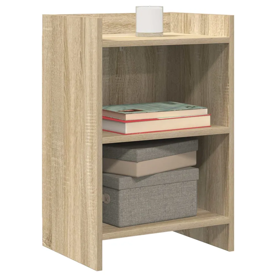 Tables de chevet 2 pcs Chêne Sonoma 40 x 30 x 60 cm - 2