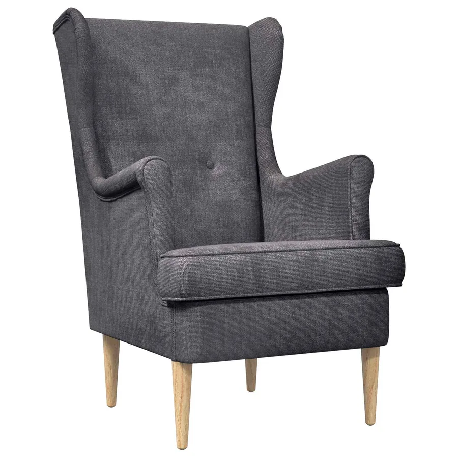 Fauteuil Gris foncé ARES - 2