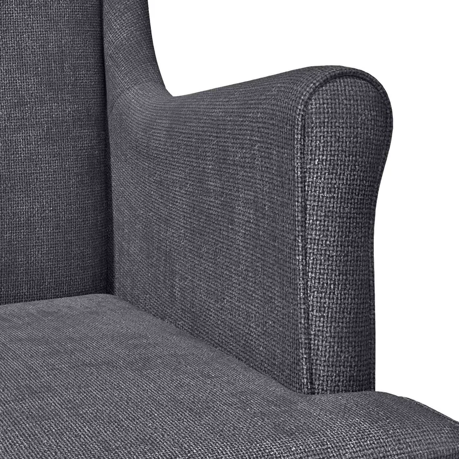 Fauteuil Gris foncé ARES - 7