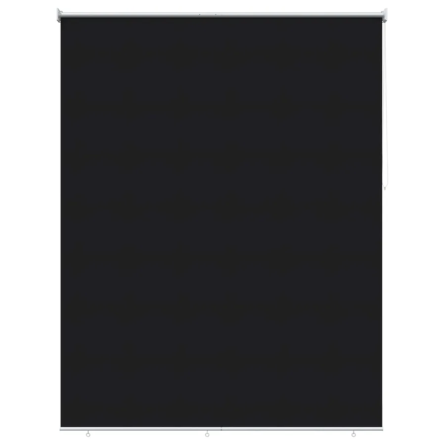 Store roulant extérieur protection UV Noir 165 x 230 cm (L x H) - 2