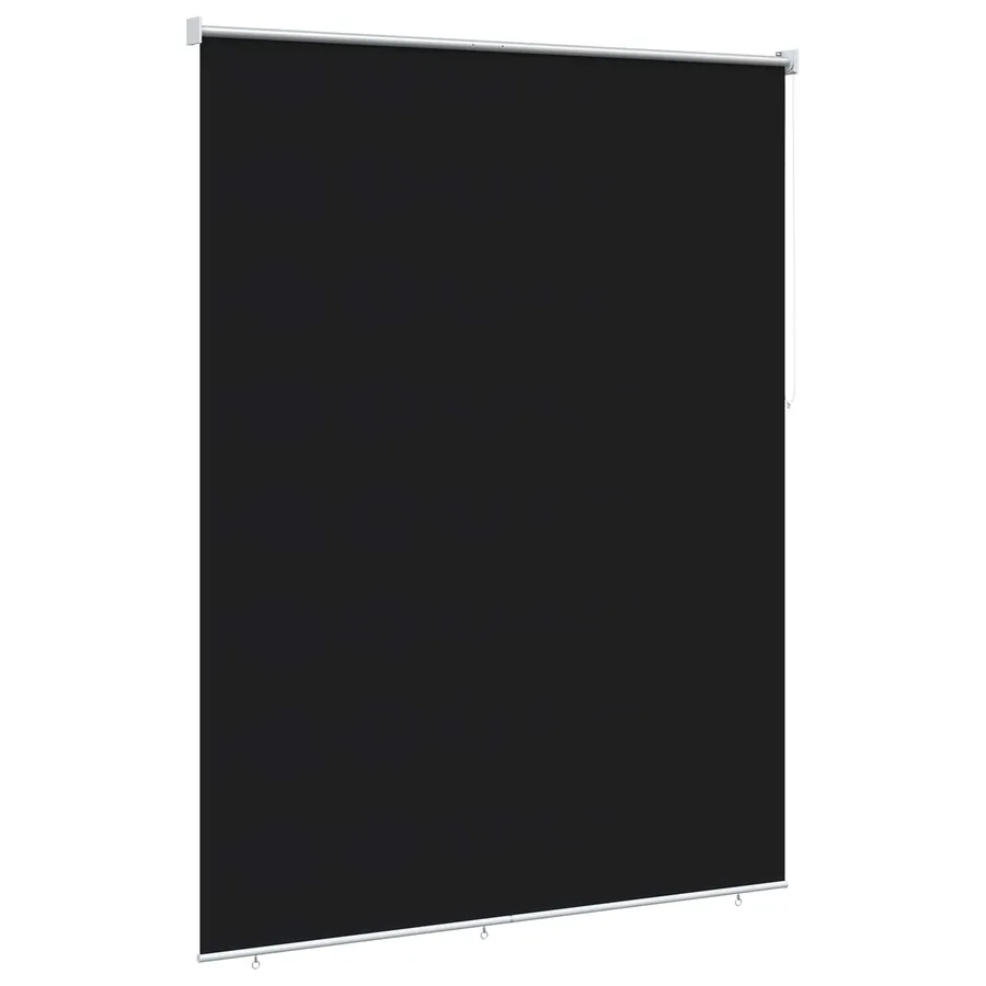 Store roulant extérieur protection UV Noir 165 x 230 cm (L x H) - 4