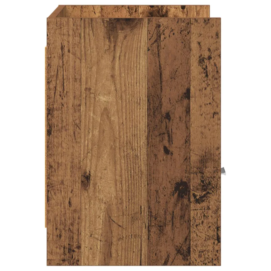Meuble TV 71,5 x 33 x 47 cm Bois ancien Bois d'ingénierie - 6