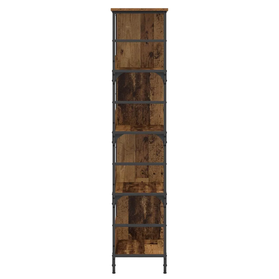 Étagère Bois ancien 78,5 x 33 x 153 cm métal PB - 3