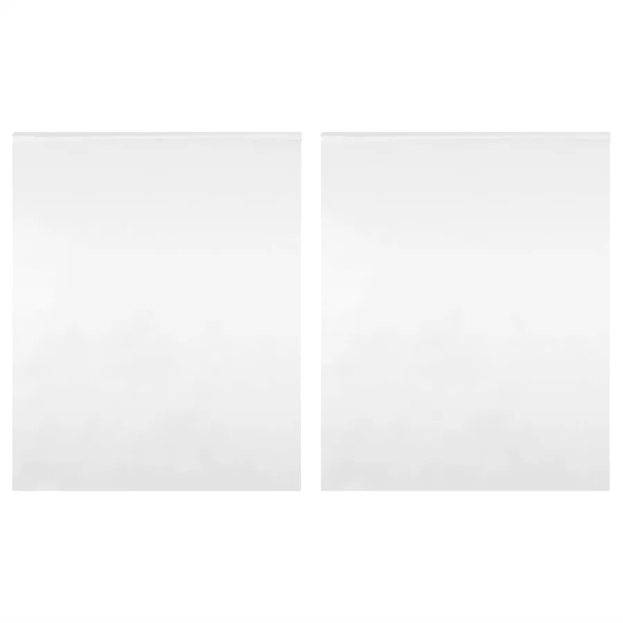 Films de miroir 2 pcs auto-adhésive 90x150 cm PET - 2