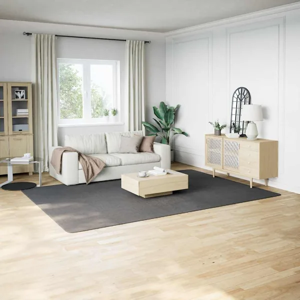 Tapis shaggy anthracite 240x340 cm polyester