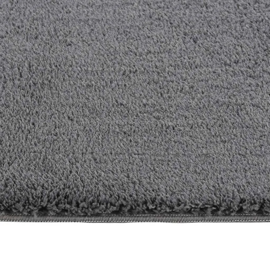 Tapis shaggy anthracite 240x340 cm polyester - 4