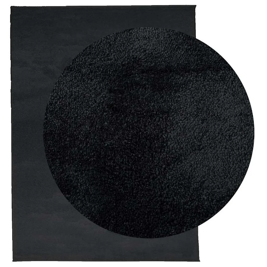 Tapis OVIEDO à poils courts noir 240x340 cm - 3