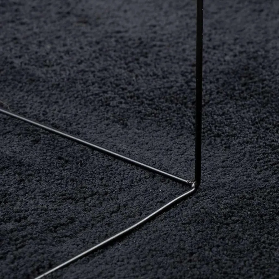 Tapis OVIEDO à poils courts noir 240x340 cm - 8