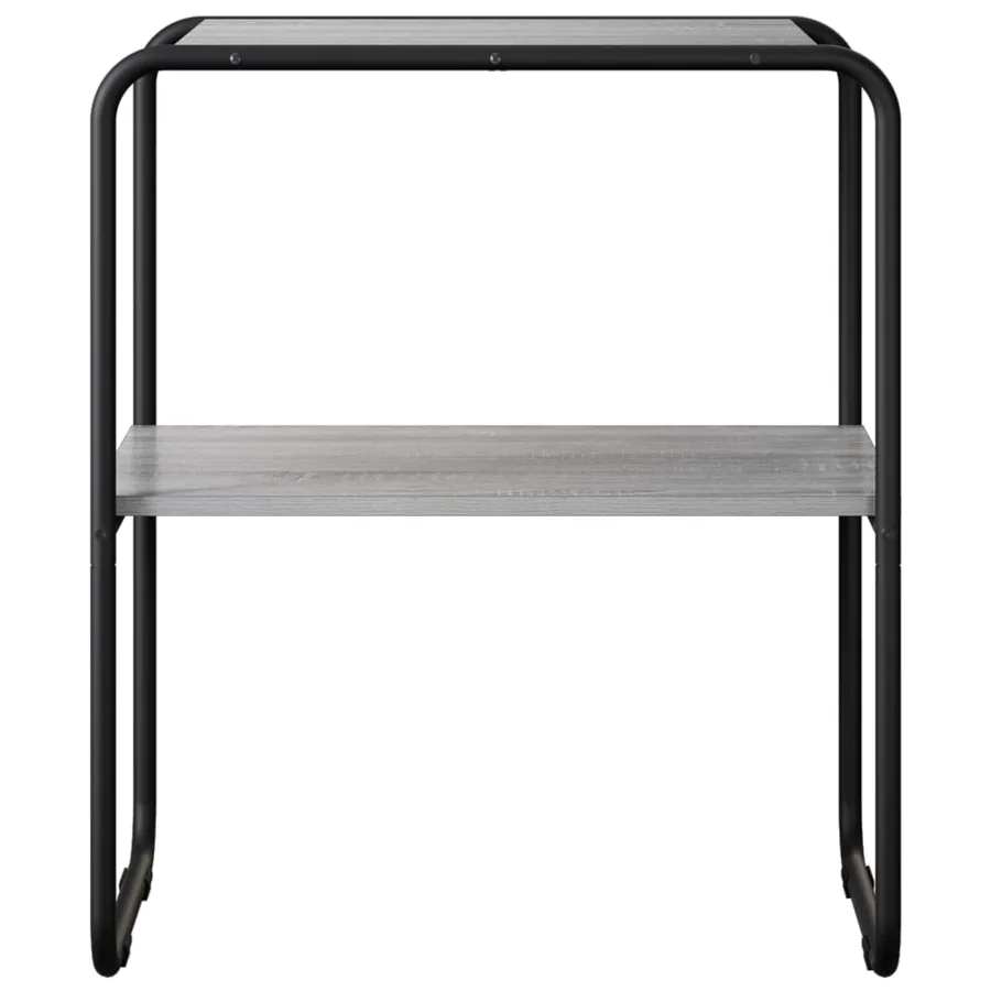 Table console Sonoma gris 80 x 42,5 x 70 cm Bois d'ingénierie - 4