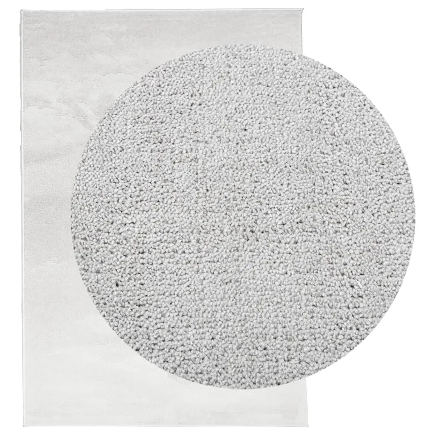Tapis OVIEDO à poils courts gris 160x230 cm - 3