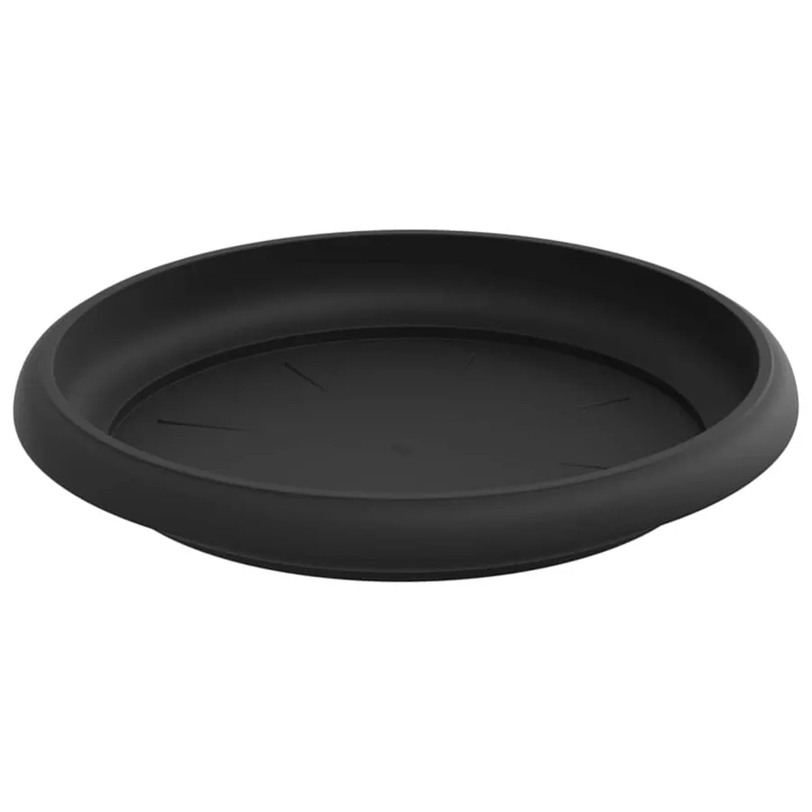 Pots de plantes 6 pcs Noir Ø 15 x 12 cm Plastique - 7