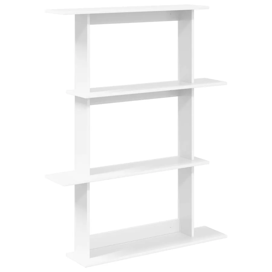 Étagère Murale Blanc 100 x 20 x 126 cm Bois d'ingénierie