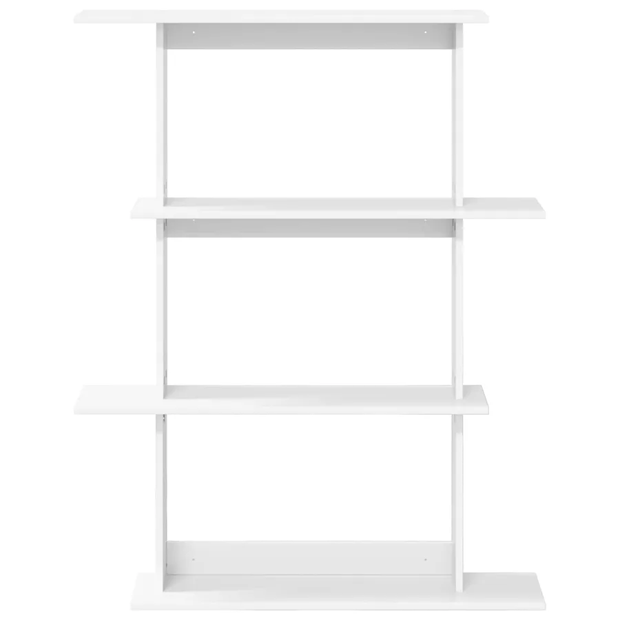 Étagère Murale Blanc 100 x 20 x 126 cm Bois d'ingénierie - 3