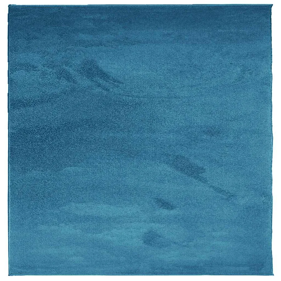 Tapis OVIEDO à poils courts turquoise 240x240 cm - 2