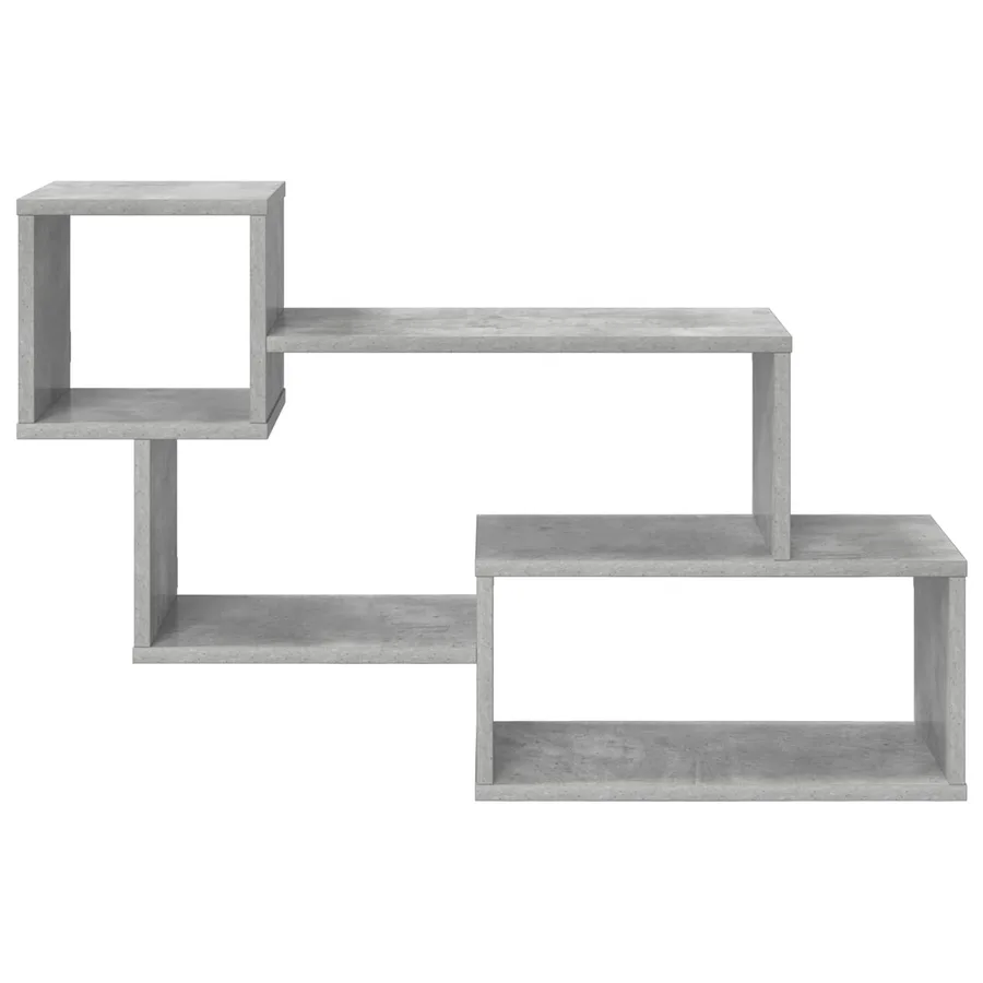 Étagère flottante Montage mural Gris béton 87 x 20 x 55 cm - 3