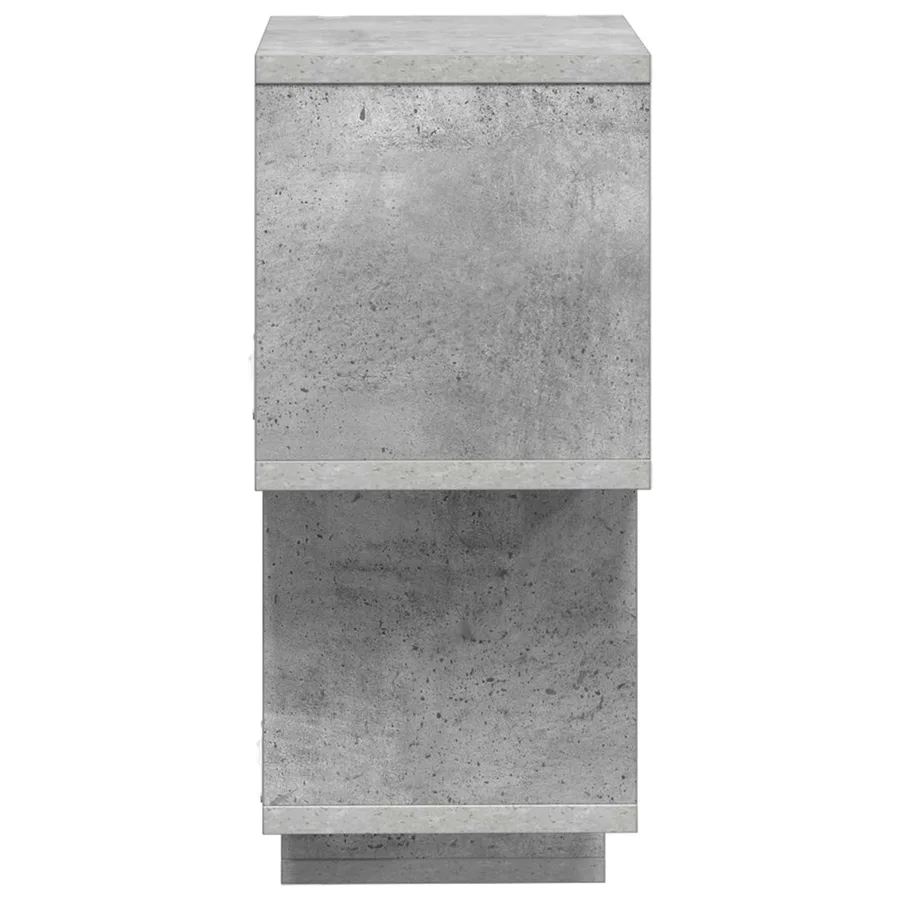 Étagère flottante Montage mural Gris béton 87 x 20 x 55 cm - 4