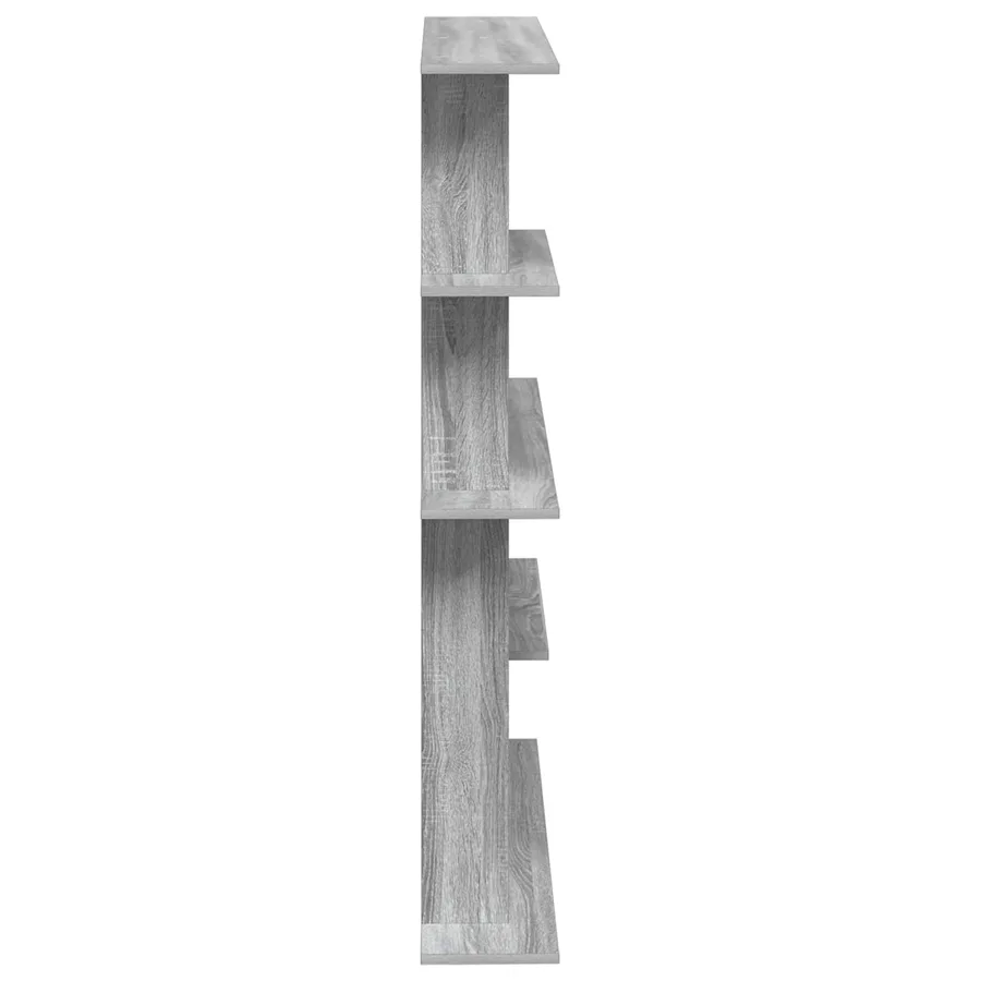 Étagère Murale Sonoma gris 102 x 20 x 130 cm Bois d'ingénierie - 4