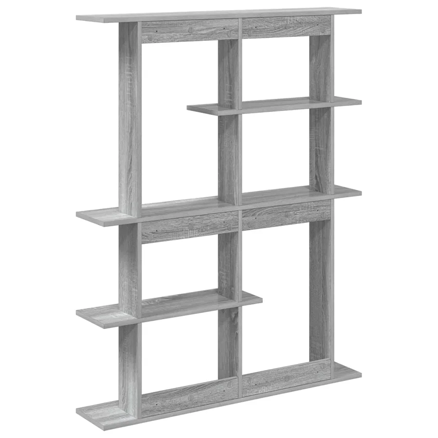 Étagère Murale Sonoma gris 102 x 20 x 130 cm Bois d'ingénierie - 5