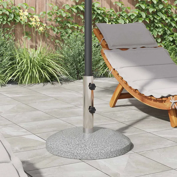 Base de parasol pour poteau de 40 à 50 mm 26.45 kg Gris