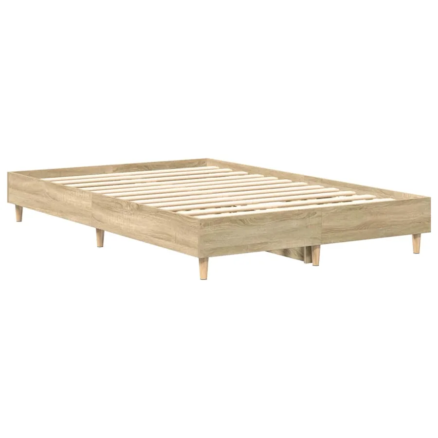 Cadre de lit Sonoma 137 x 190 cm Bois d'ingénierie - 2