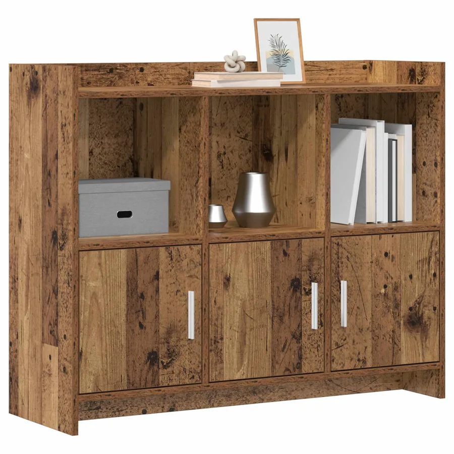 Buffet Bois ancien 98,5 x 33 x 80 cm Bois d'ingénierie - 3