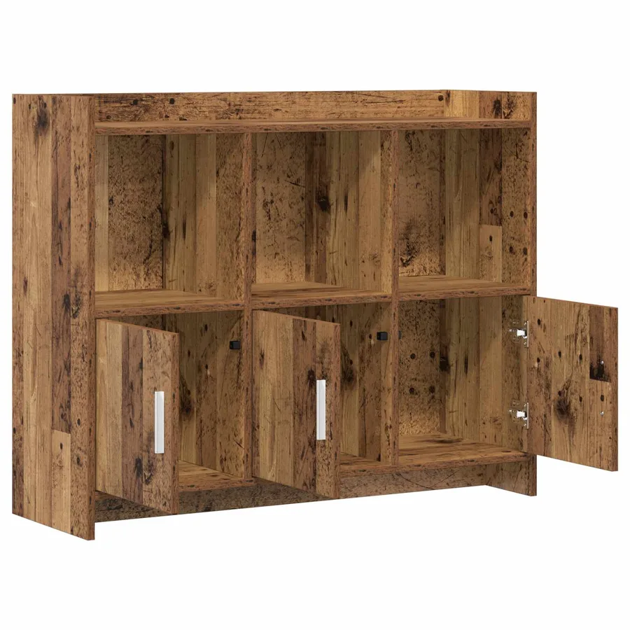 Buffet Bois ancien 98,5 x 33 x 80 cm Bois d'ingénierie - 4