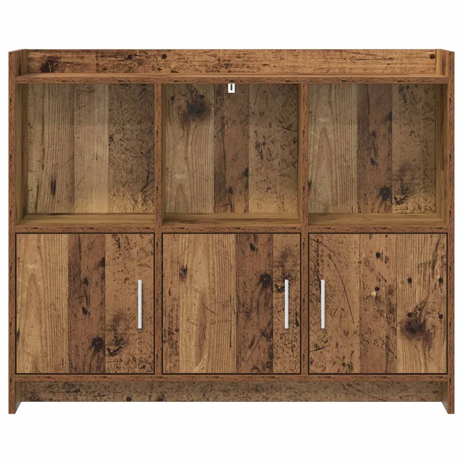 Buffet Bois ancien 98,5 x 33 x 80 cm Bois d'ingénierie - 5