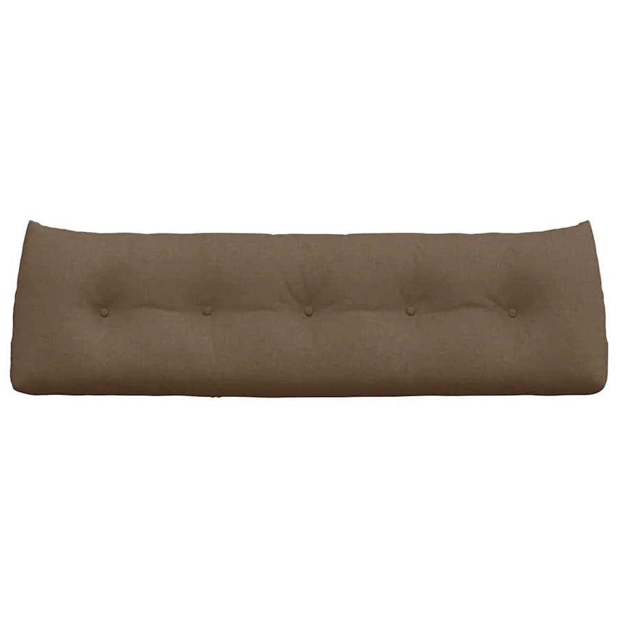 Coussin de Dos Marron 160 x 24 x 50 cm tissu - 6