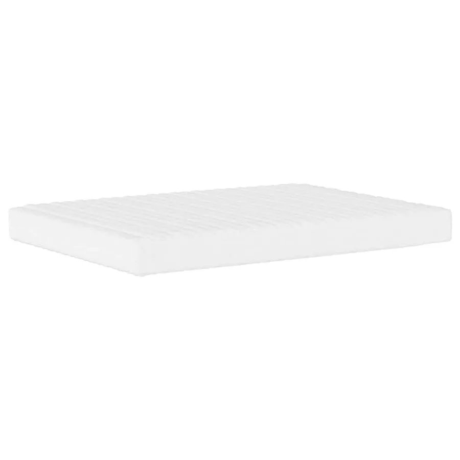 Lit avec matelas Dover noir 140x200 cm tissu - 5