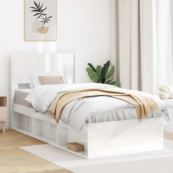 Tête de lit Blanc brillant PB
